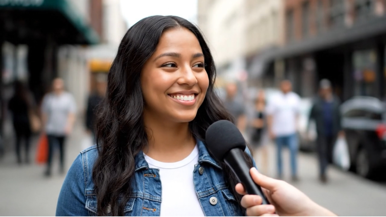 Street interview preview